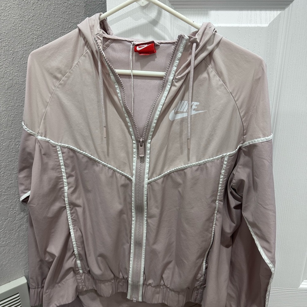 Nike Light Pink Windbreaker Jacket